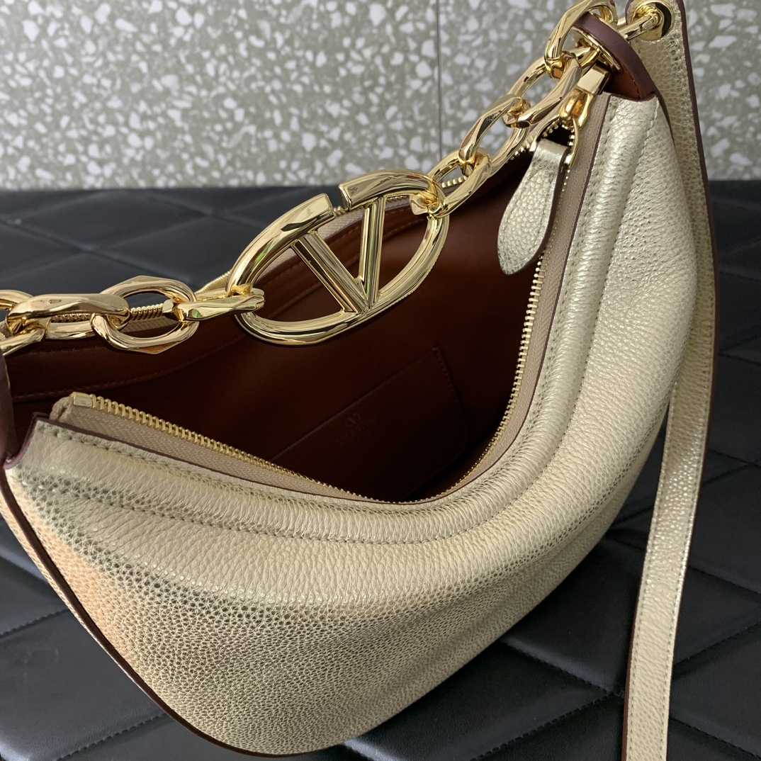 Valenti Garavani VLogo Moon Shoulder Bag (20*23*8cm) - FashionPlug