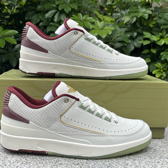 Air Jordan 2 Low “Chinese New Year” Sneakers    FJ3468-100  - FashionPlug
