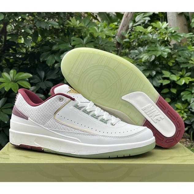 Air Jordan 2 Low “Chinese New Year” Sneakers    FJ3468-100  - FashionPlug