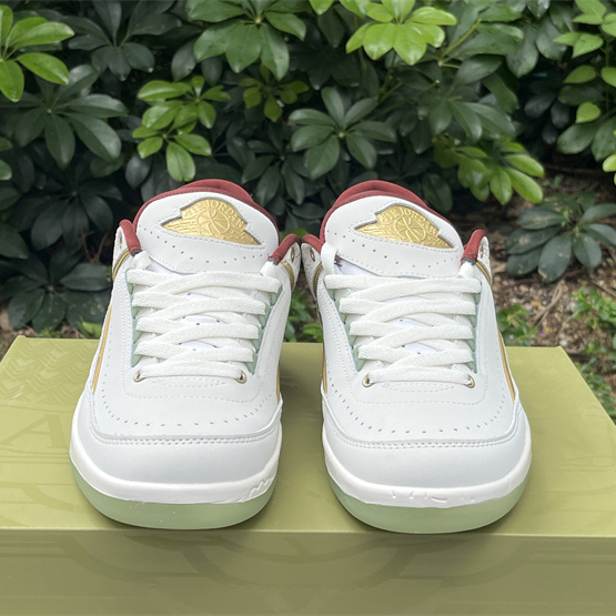 Air Jordan 2 Low “Chinese New Year” Sneakers    FJ3468-100  - FashionPlug