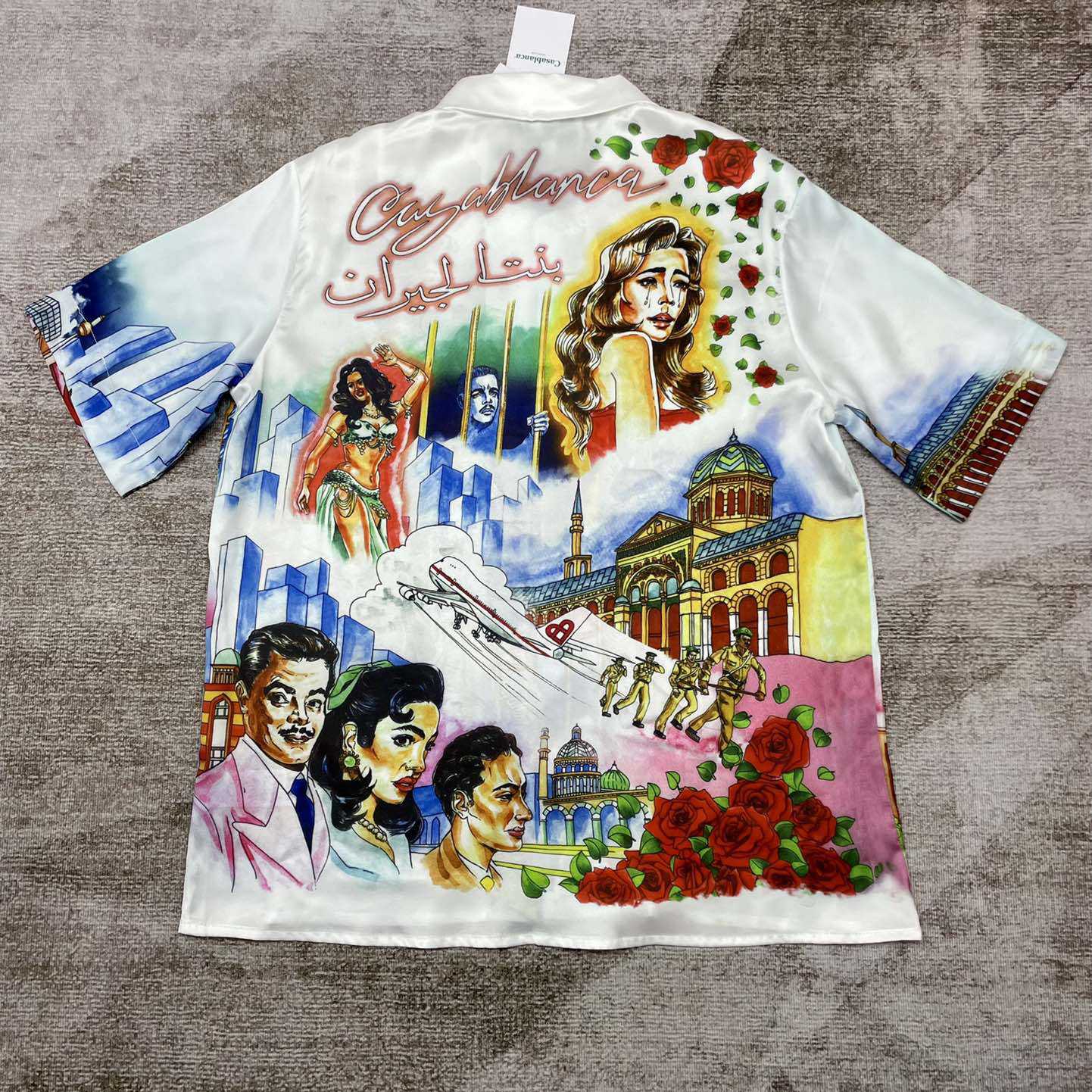 Casablanca La Liason Silk Shirt     C2002 - FashionPlug