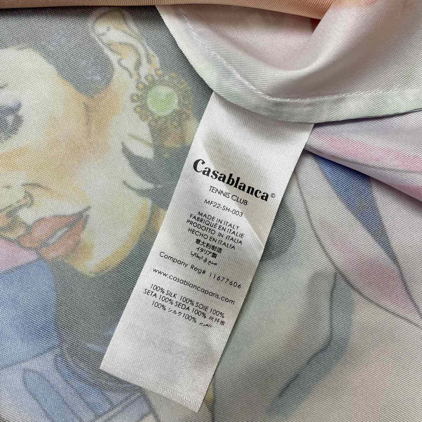 Casablanca La Liason Silk Shirt     C2002 - FashionPlug