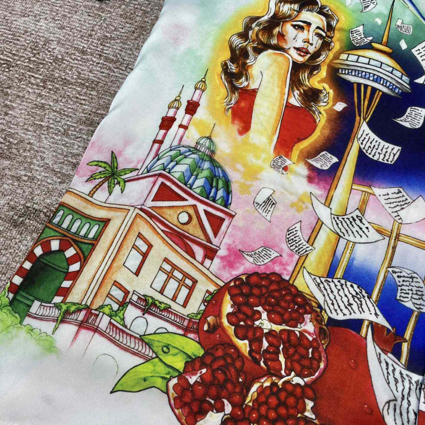 Casablanca La Liason Silk Shirt     C2002 - FashionPlug