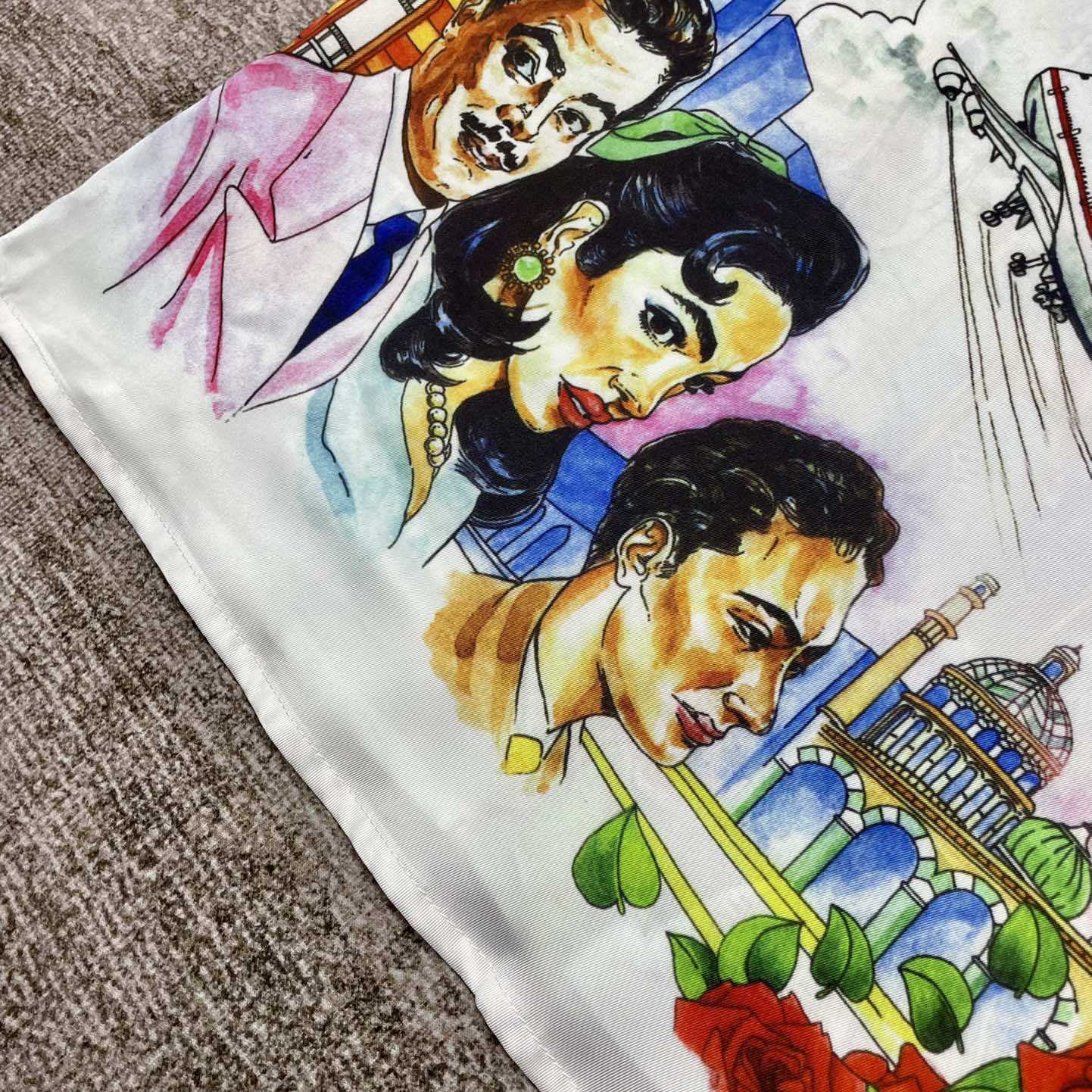 Casablanca La Liason Silk Shirt     C2002 - FashionPlug