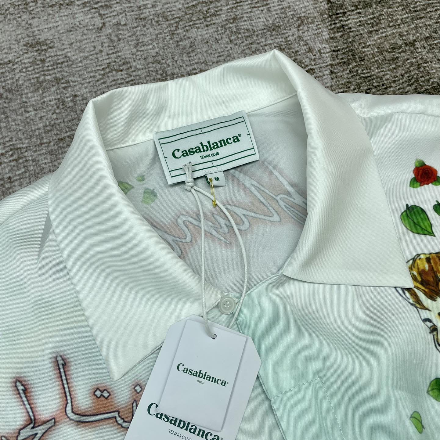Casablanca La Liason Silk Shirt     C2002 - FashionPlug