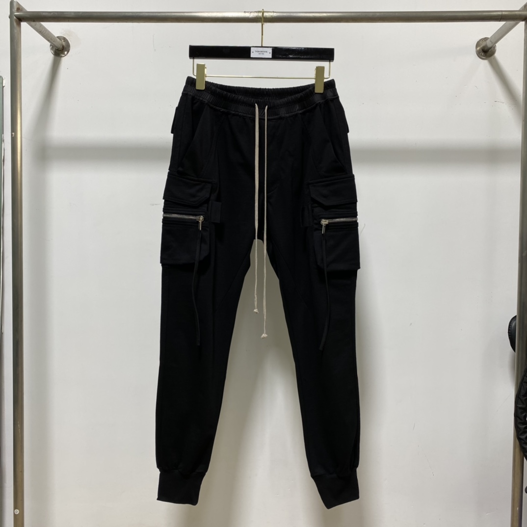 Rick Owens Cargo Joggers Pants - FashionPlug