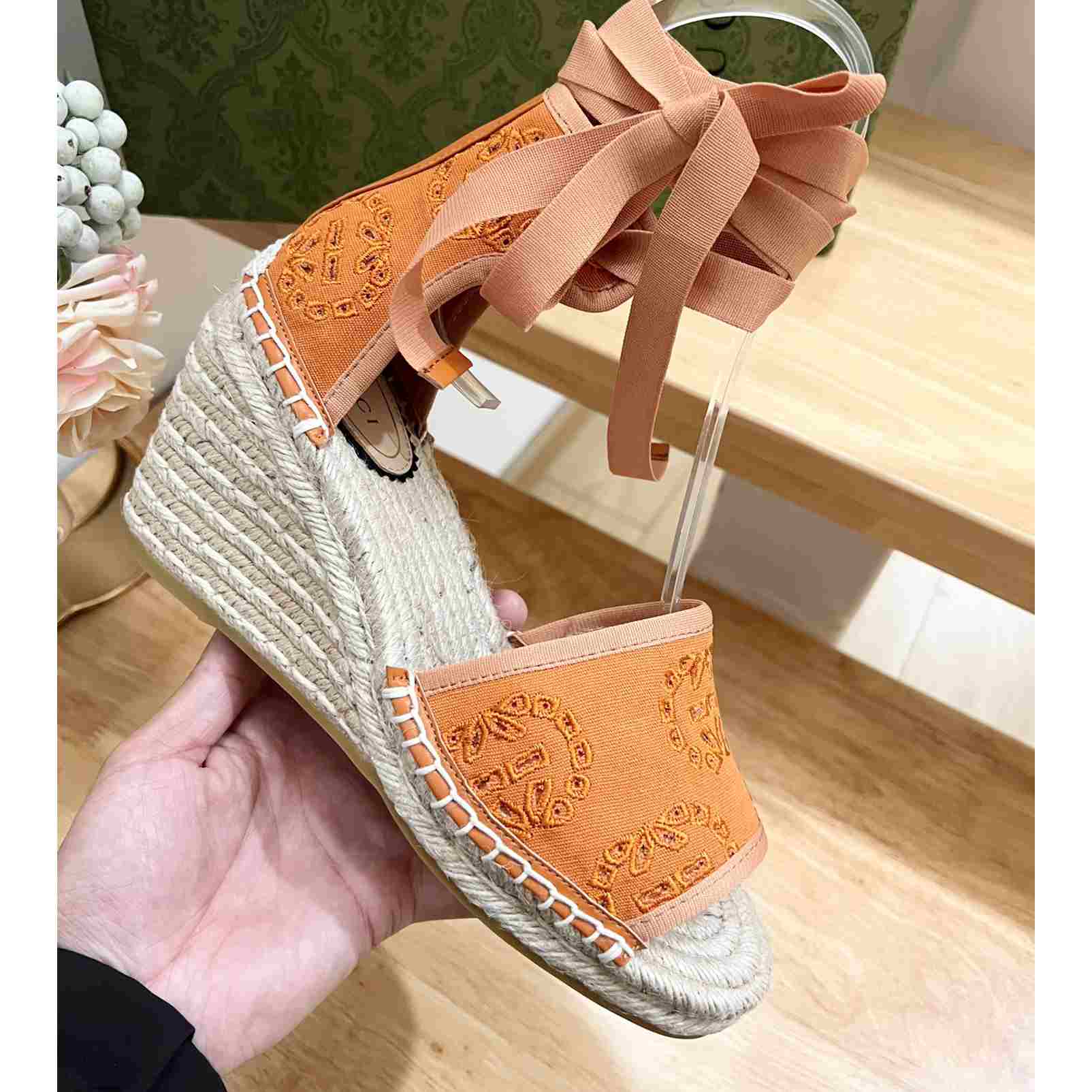 Gucci Women's Interlocking G Espadrille - FashionPlug