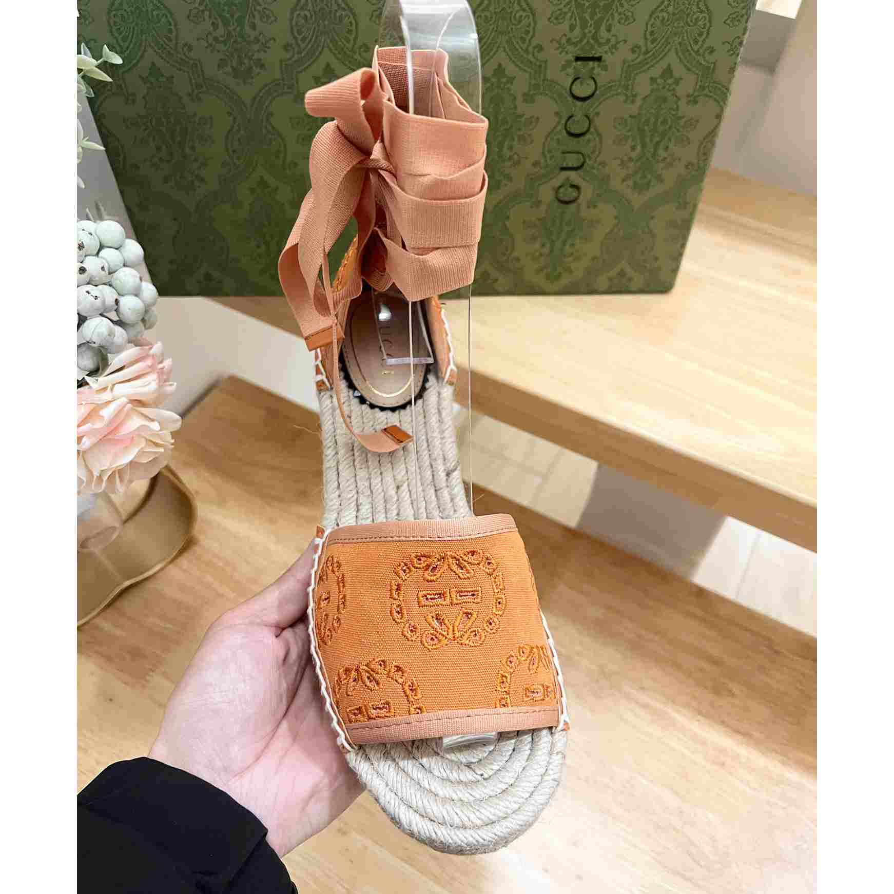 Gucci Women's Interlocking G Espadrille - FashionPlug