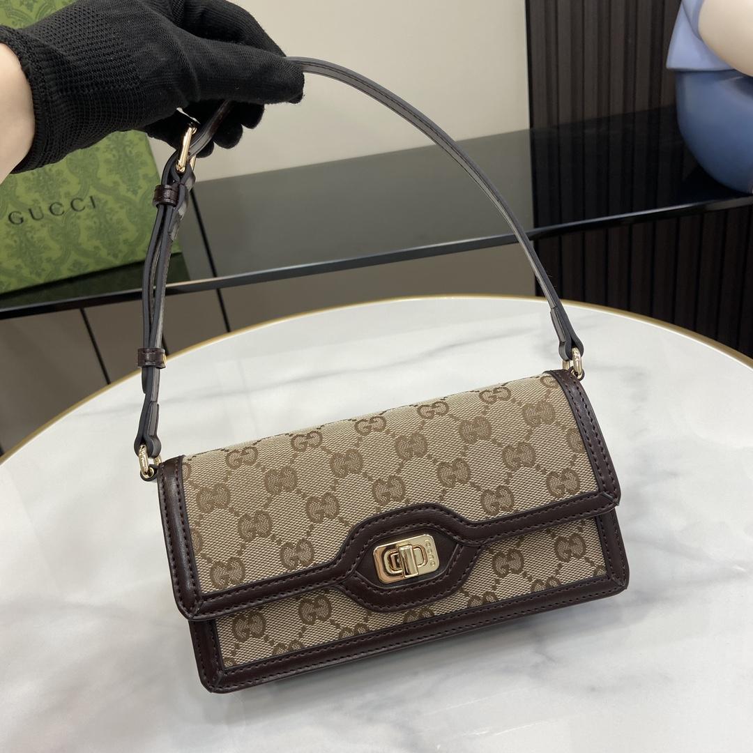 Gucci Luce Mini Shoulder Bag - FashionPlug