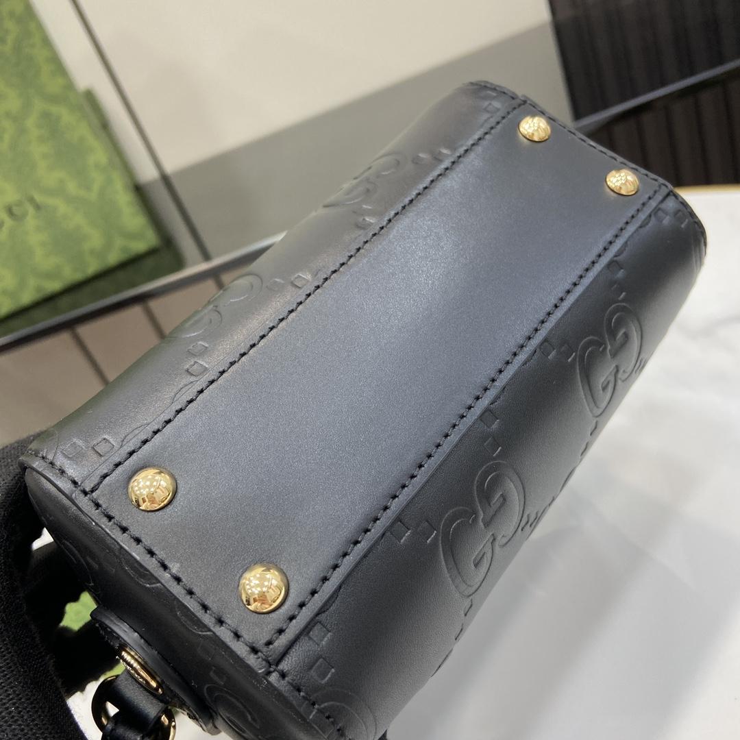 Gucci GG Super Mini Top Handle Bag - FashionPlug
