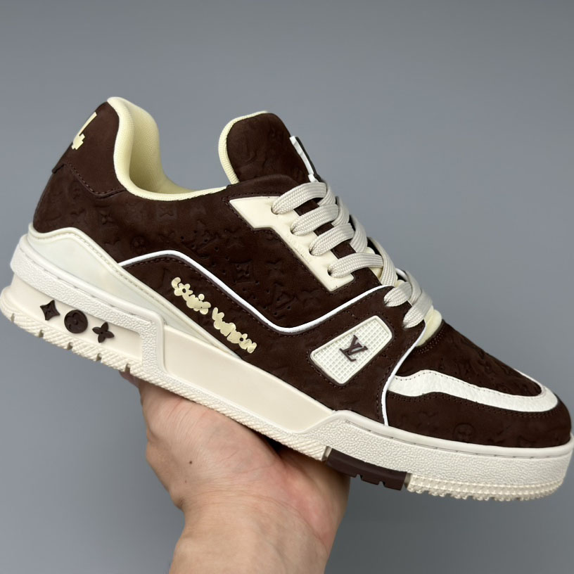 Louis Vuitton LV Trainer Sneaker     - FashionPlug