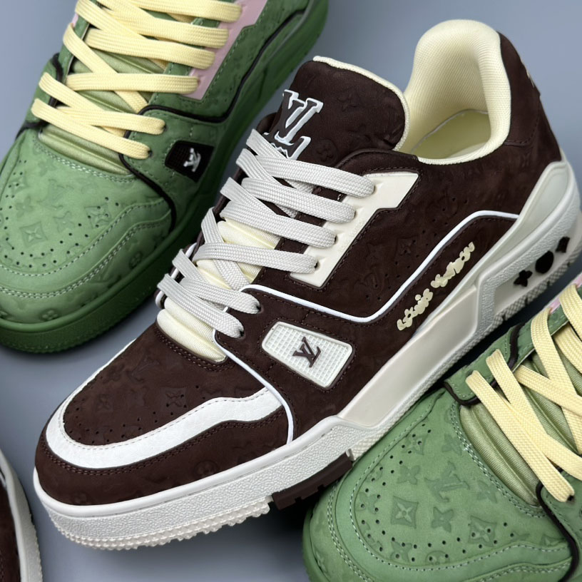 Louis Vuitton LV Trainer Sneaker     - FashionPlug