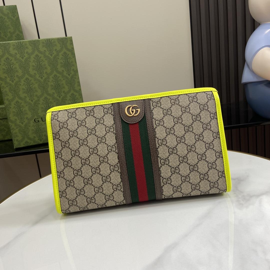 Gucci Ophidia GG Pouch - FashionPlug