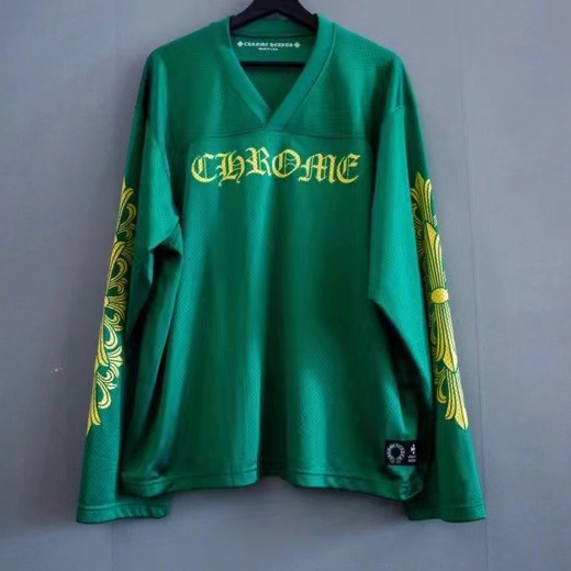 Chrome Hearts Sports Mesh Warm Up Jersey - FashionPlug
