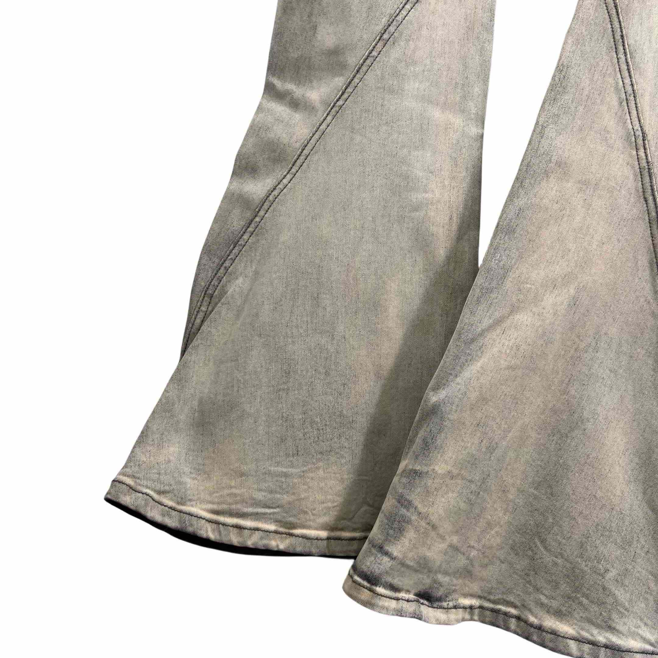 Rick Owens Gradient-effect Flared Jeans - FashionPlug