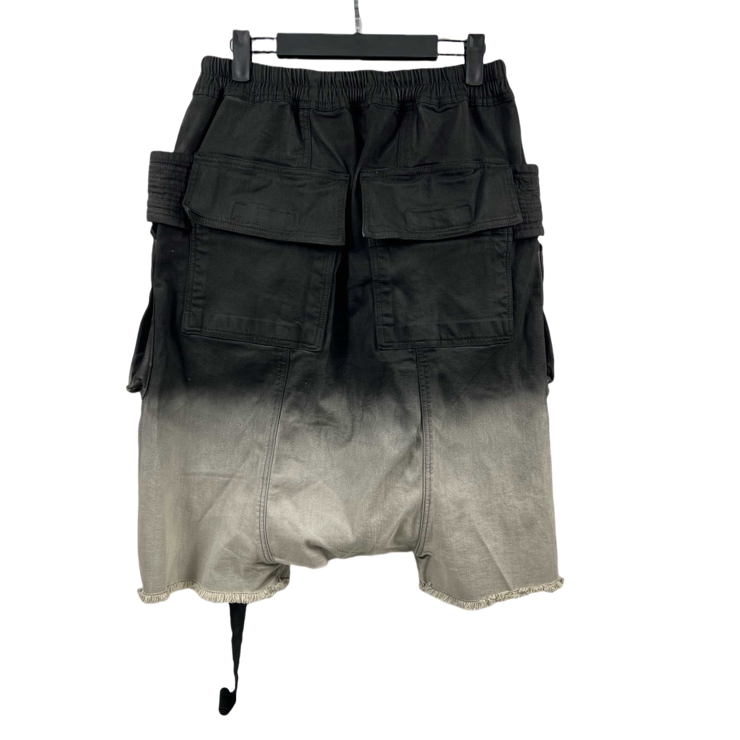 Rick Owens Creatch Degradé Cargo Shorts - FashionPlug