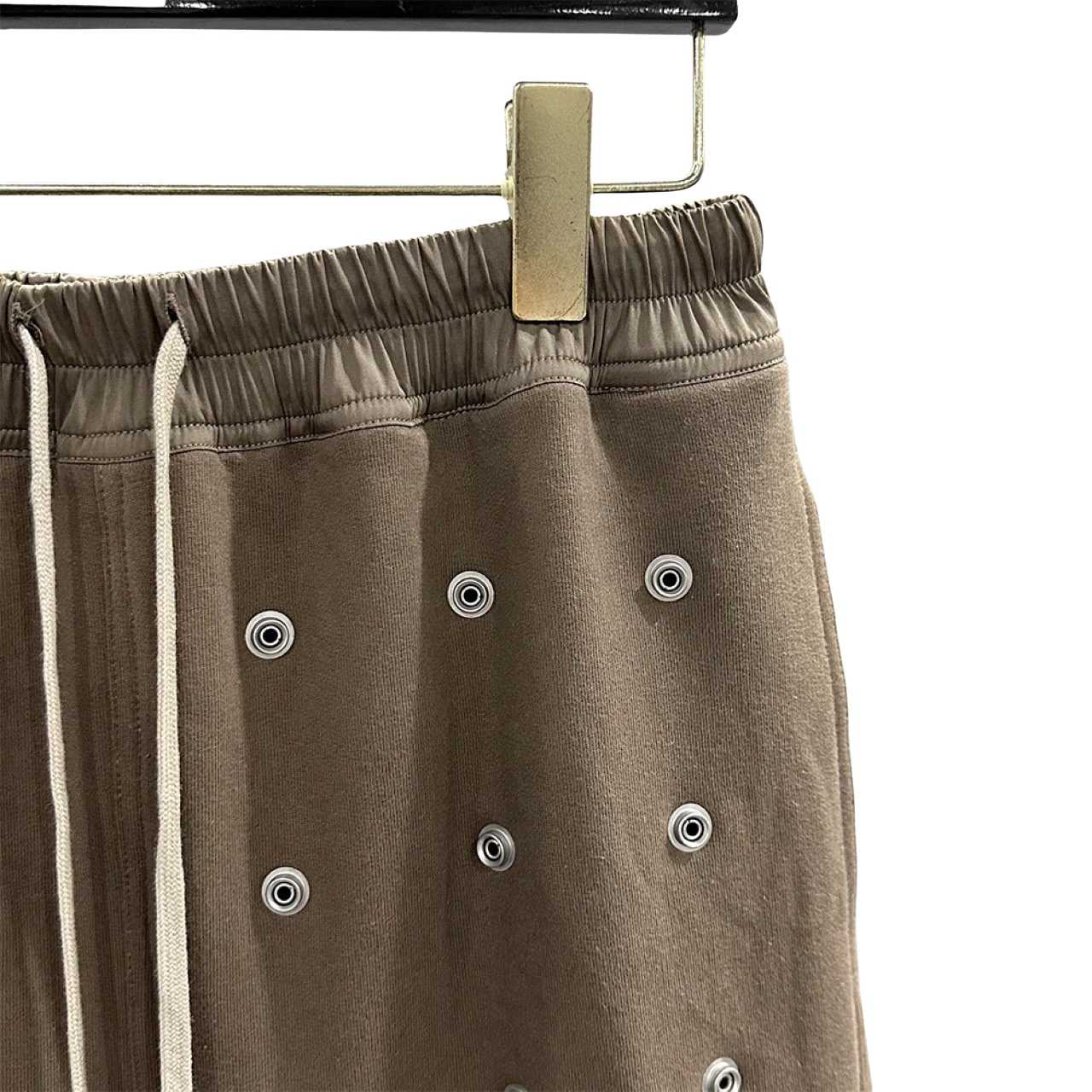 Rick Owens DRKSHDW Embellished Cotton Shorts - FashionPlug