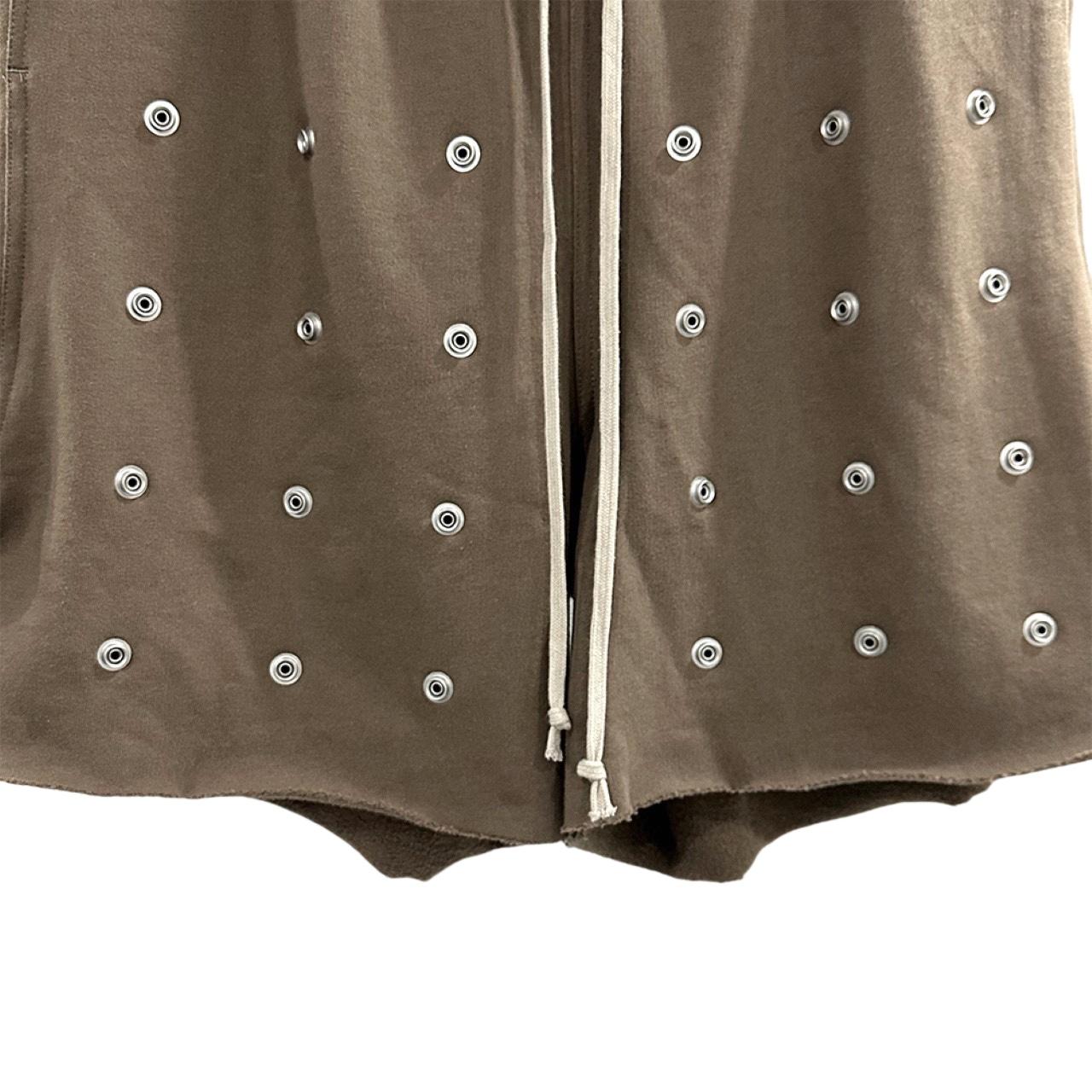 Rick Owens DRKSHDW Embellished Cotton Shorts - FashionPlug
