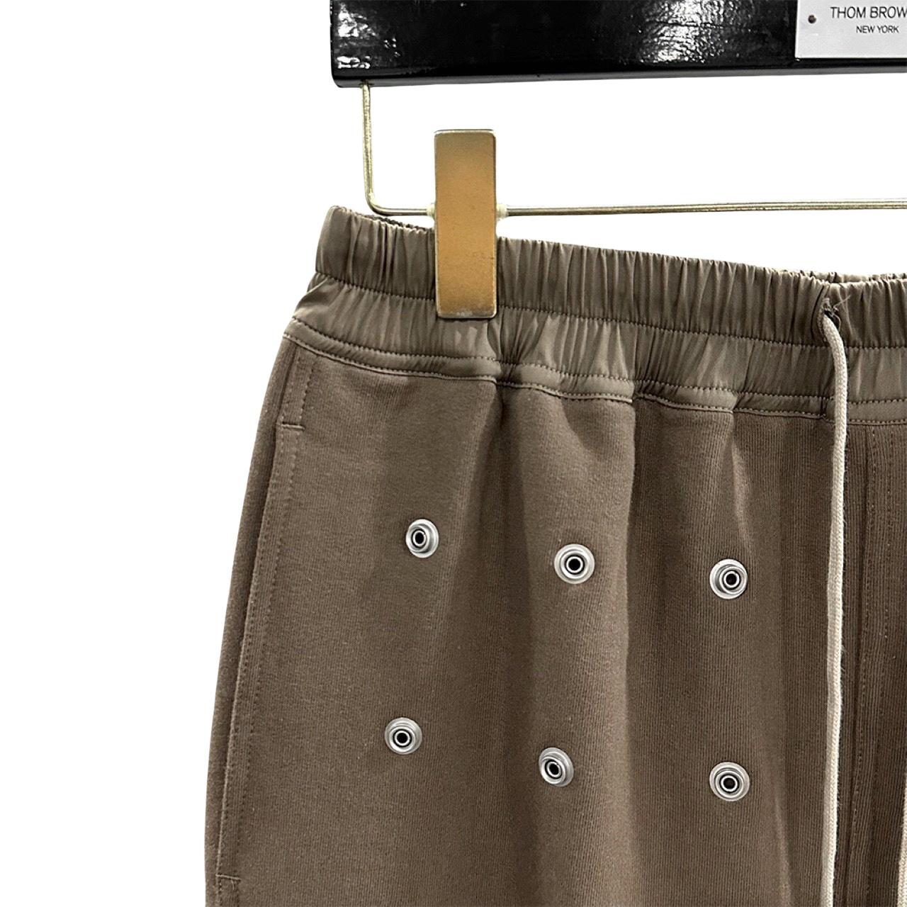 Rick Owens DRKSHDW Embellished Cotton Shorts - FashionPlug