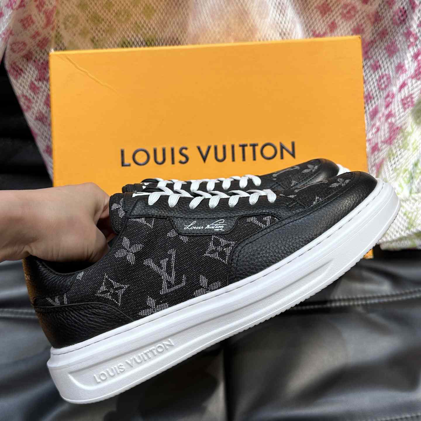 Louis Vuitton Beverly Hills Sneaker   - FashionPlug