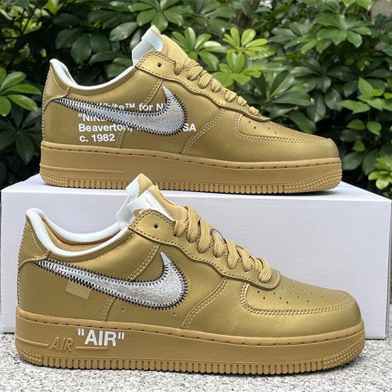 Off-White x Nike Air Force 1 Sneaker       AO4297-800 - FashionPlug
