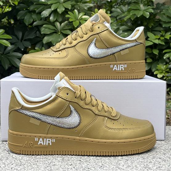Off-White x Nike Air Force 1 Sneaker       AO4297-800 - FashionPlug