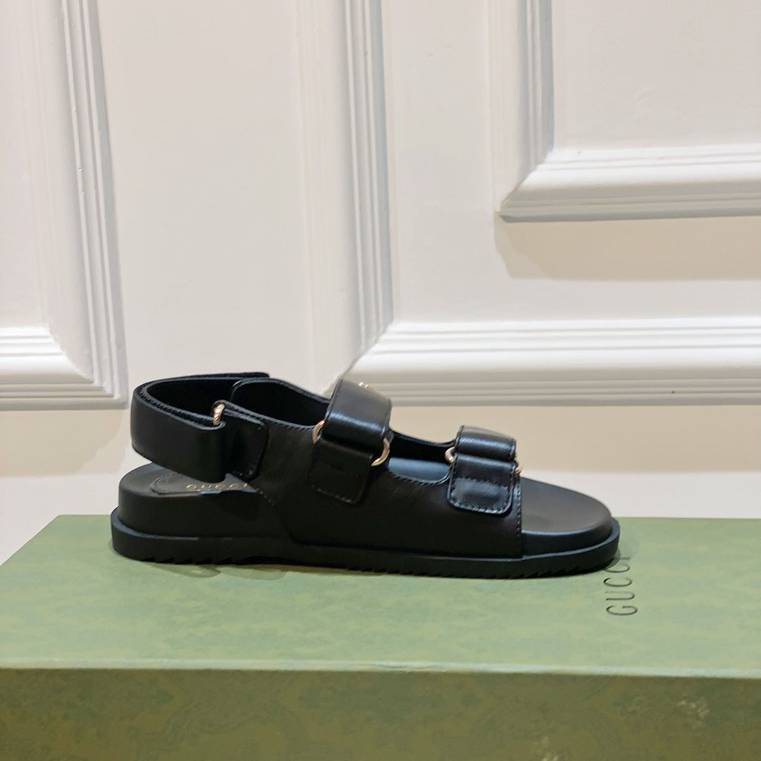 Gucci Women's Double G Sandal  - FashionPlug