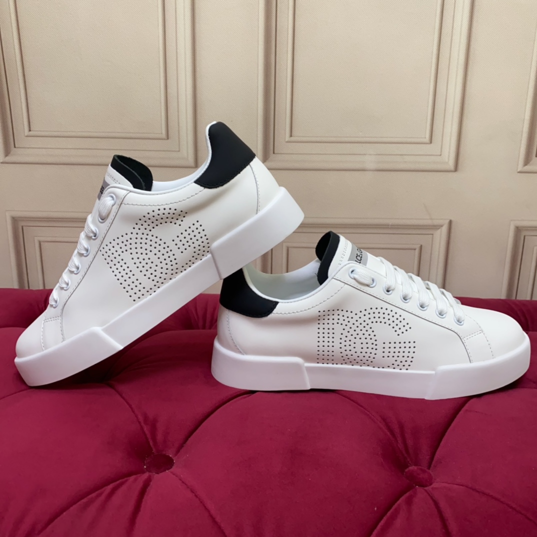 Dolce & Gabbana Calfskin Portofino sneakers   - FashionPlug