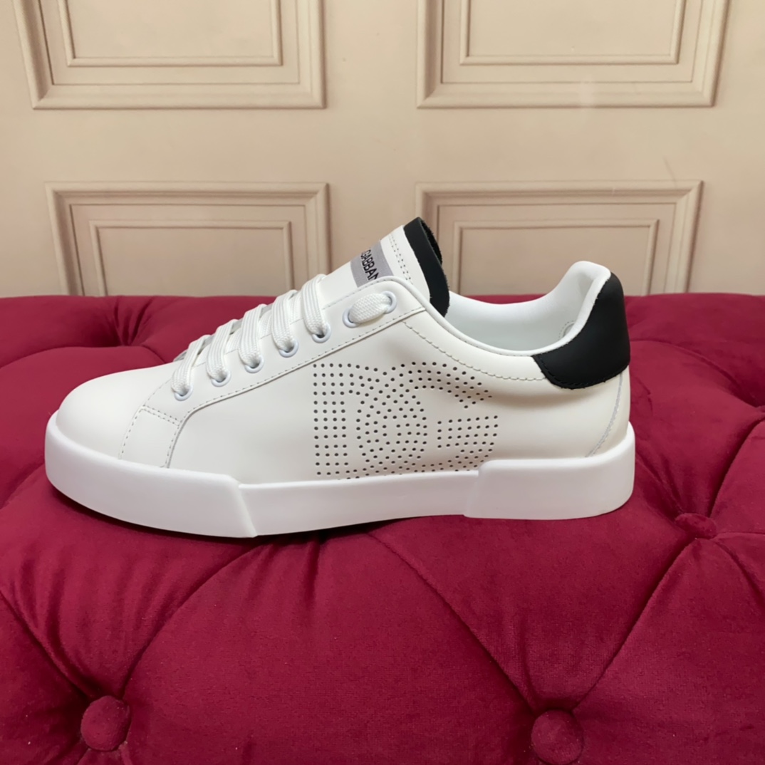 Dolce & Gabbana Calfskin Portofino sneakers   - FashionPlug