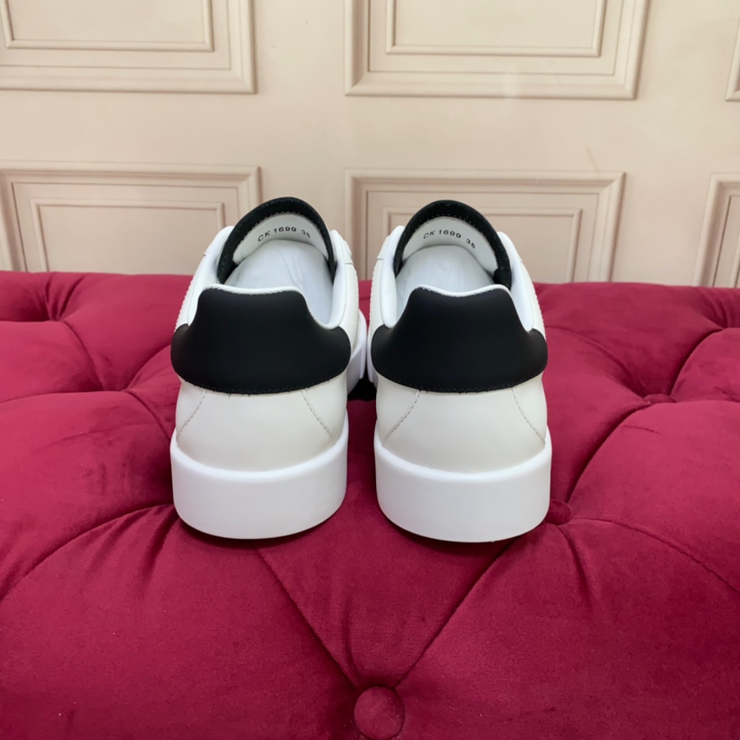 Dolce & Gabbana Calfskin Portofino sneakers   - FashionPlug