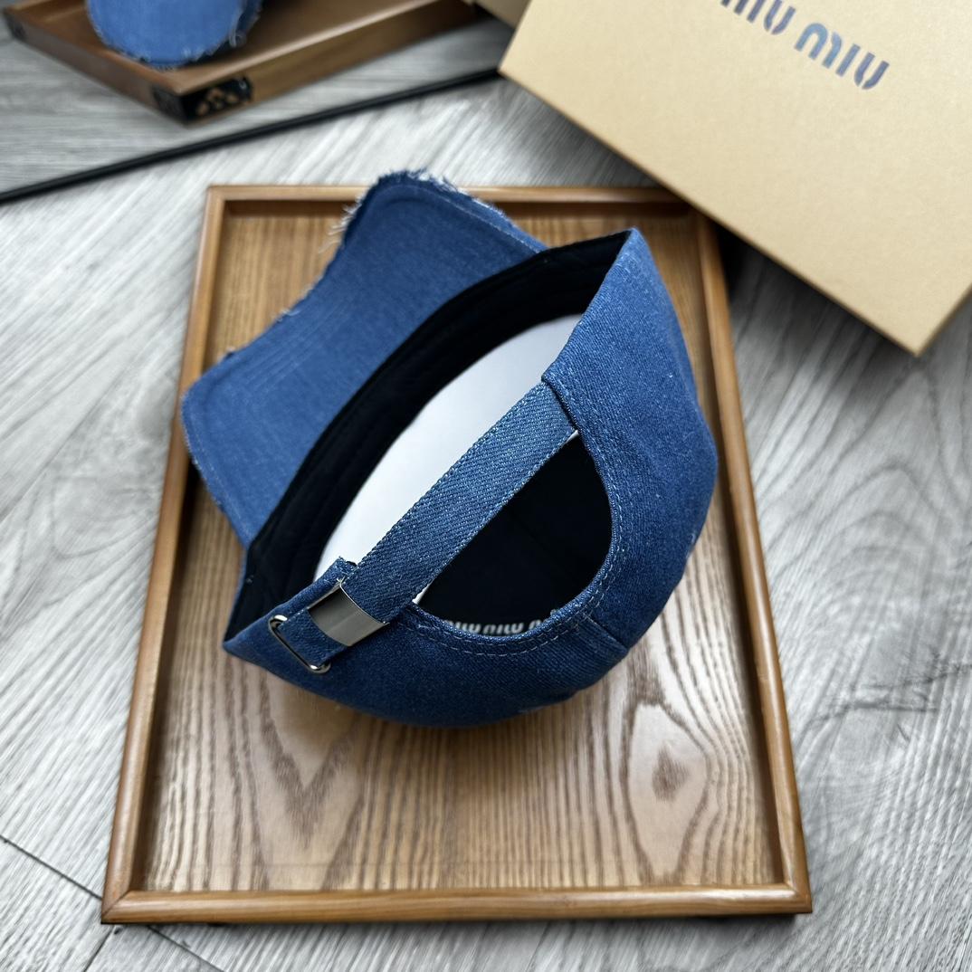 Miu Miu Baseball Cap - FashionPlug