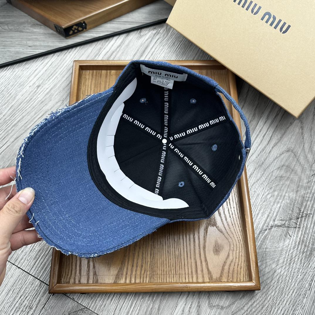 Miu Miu Baseball Cap - FashionPlug