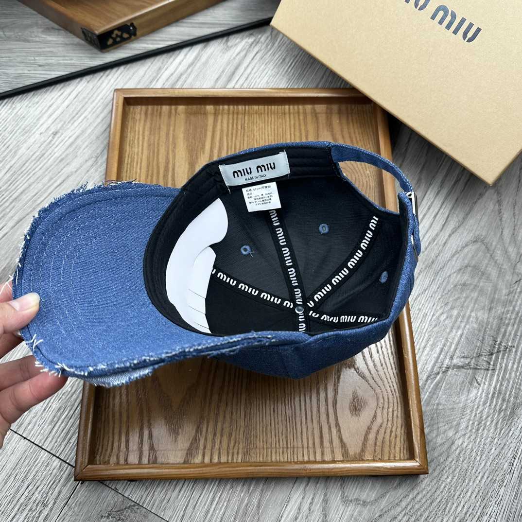 Miu Miu Baseball Cap - FashionPlug