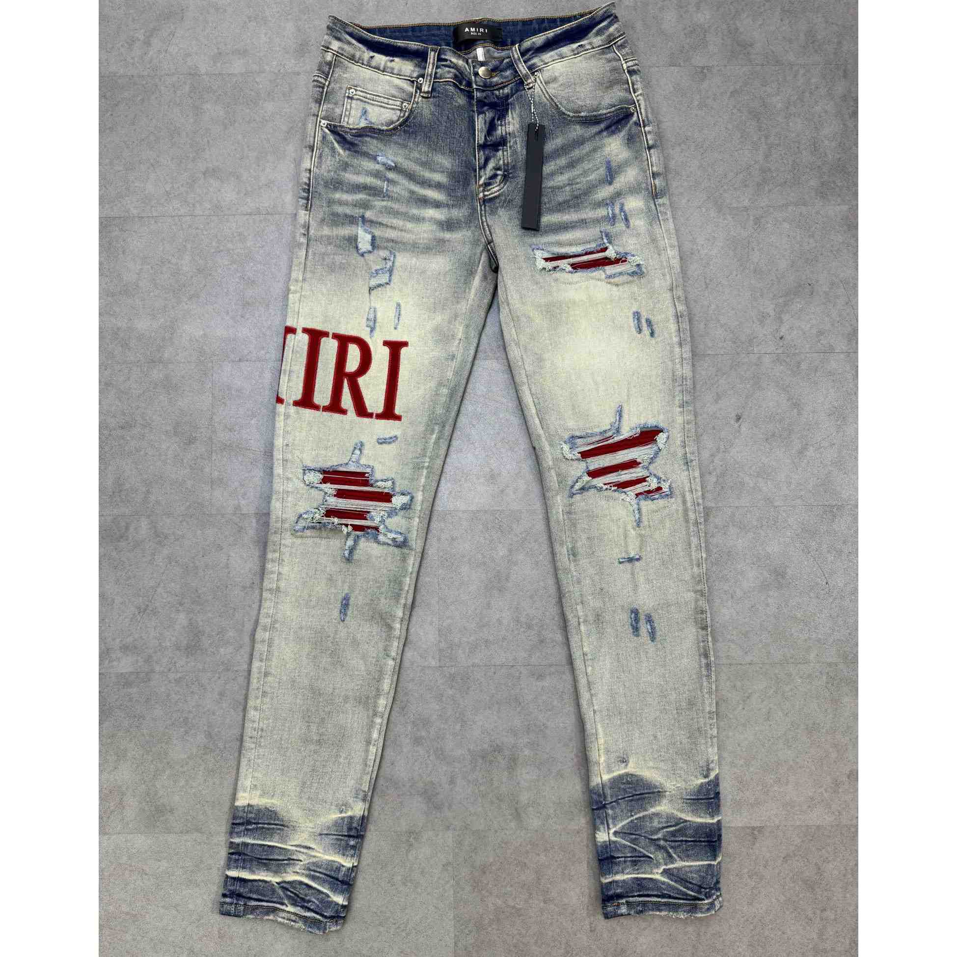 Amiri Slim Fit Jeans    - FashionPlug