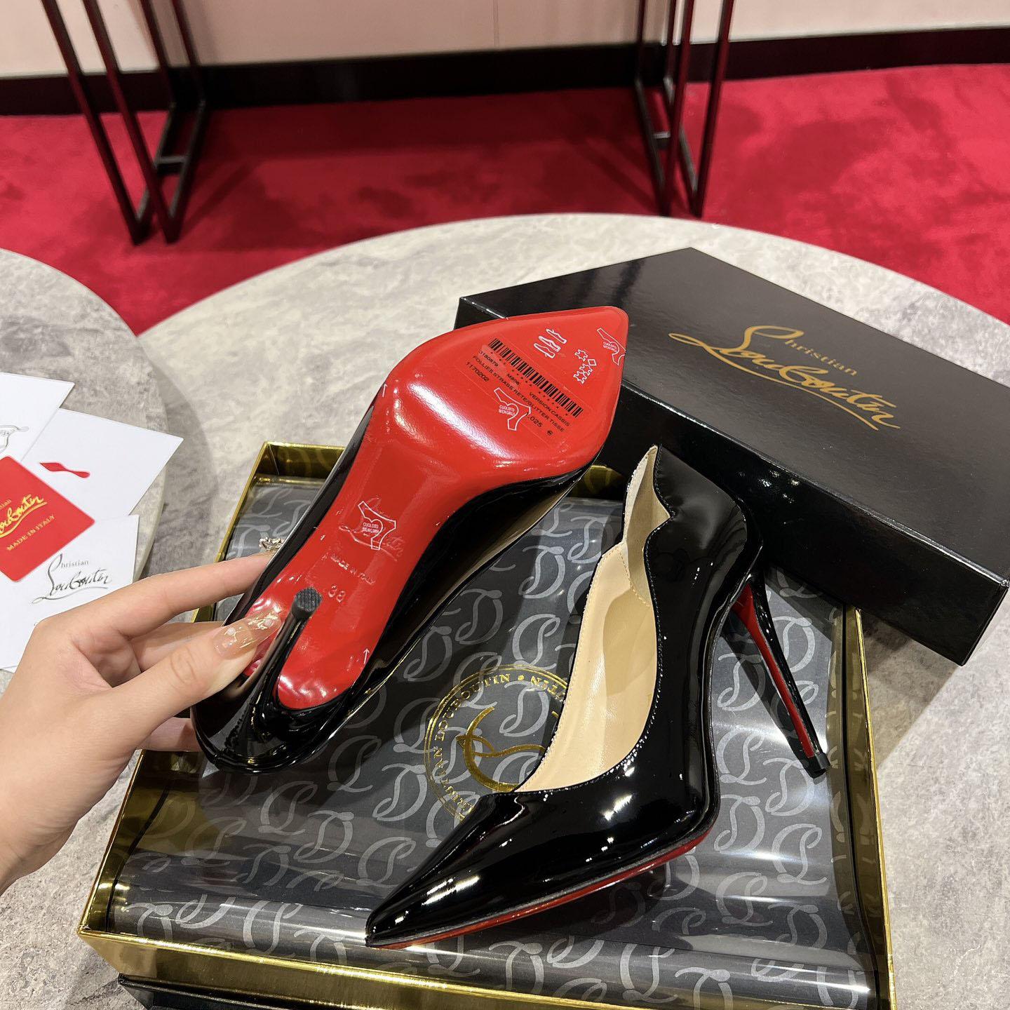 Christian Louboutin Hot Chick 100mm Pumps - FashionPlug