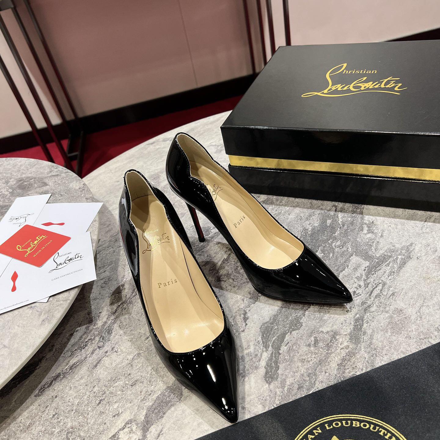 Christian Louboutin Hot Chick 100mm Pumps - FashionPlug
