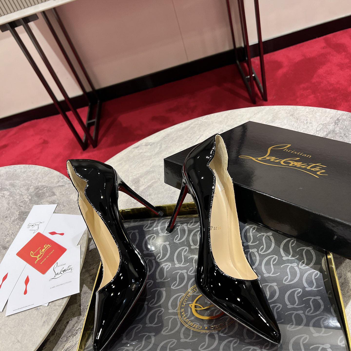 Christian Louboutin Hot Chick 100mm Pumps - FashionPlug