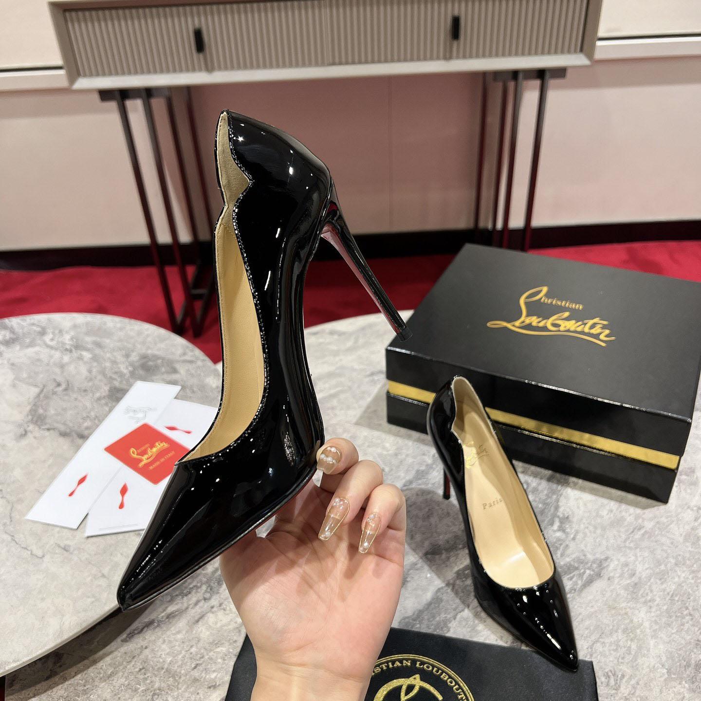 Christian Louboutin Hot Chick 100mm Pumps - FashionPlug