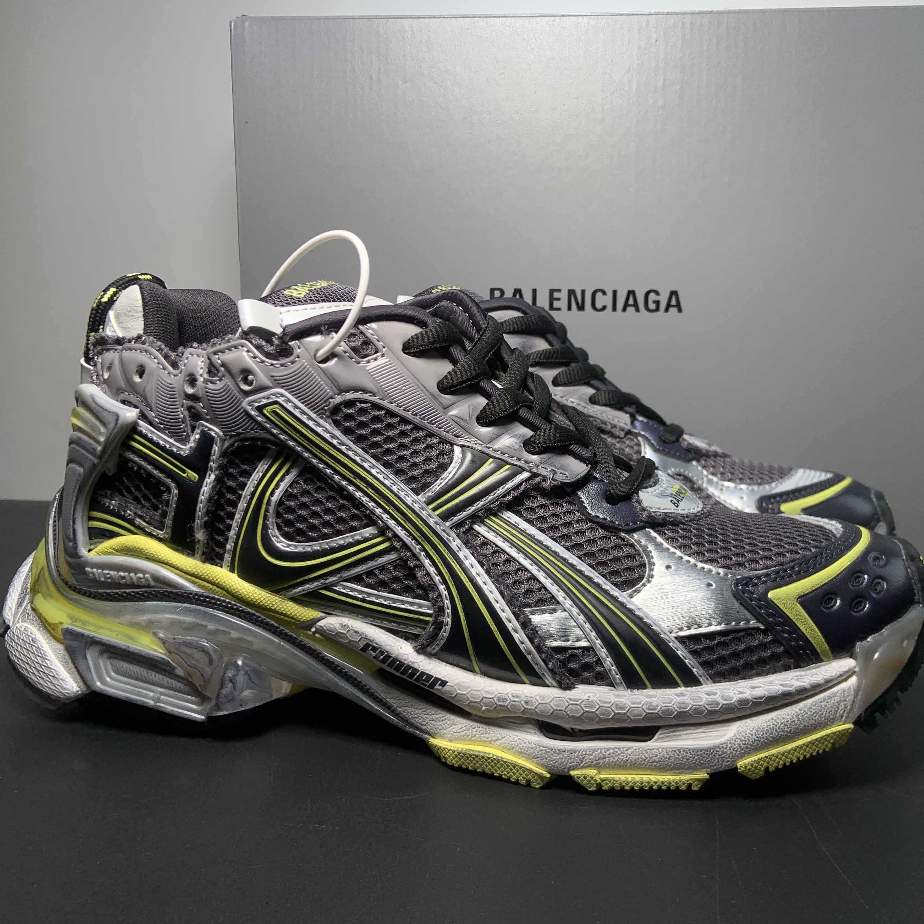 Balenciaga Runner Sneaker In Grey - FashionPlug