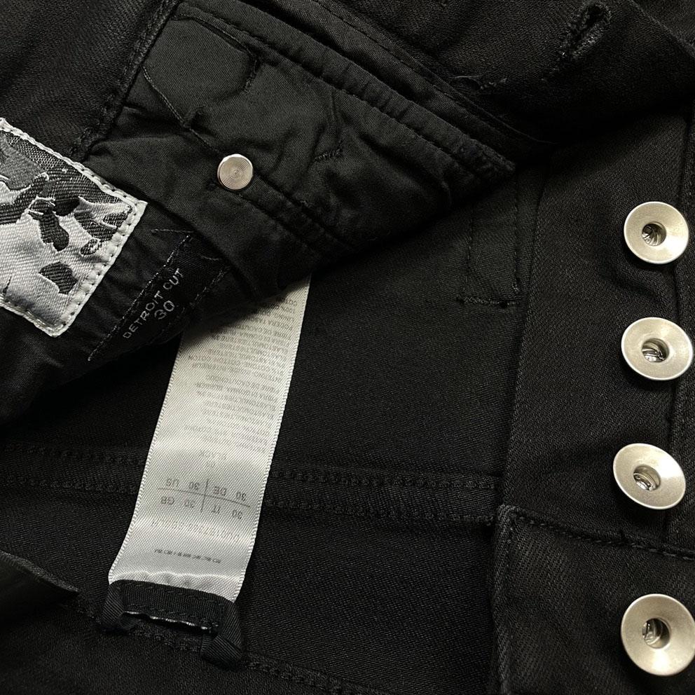 Rick Owens Detroit Cut Slim Jeans - FashionPlug