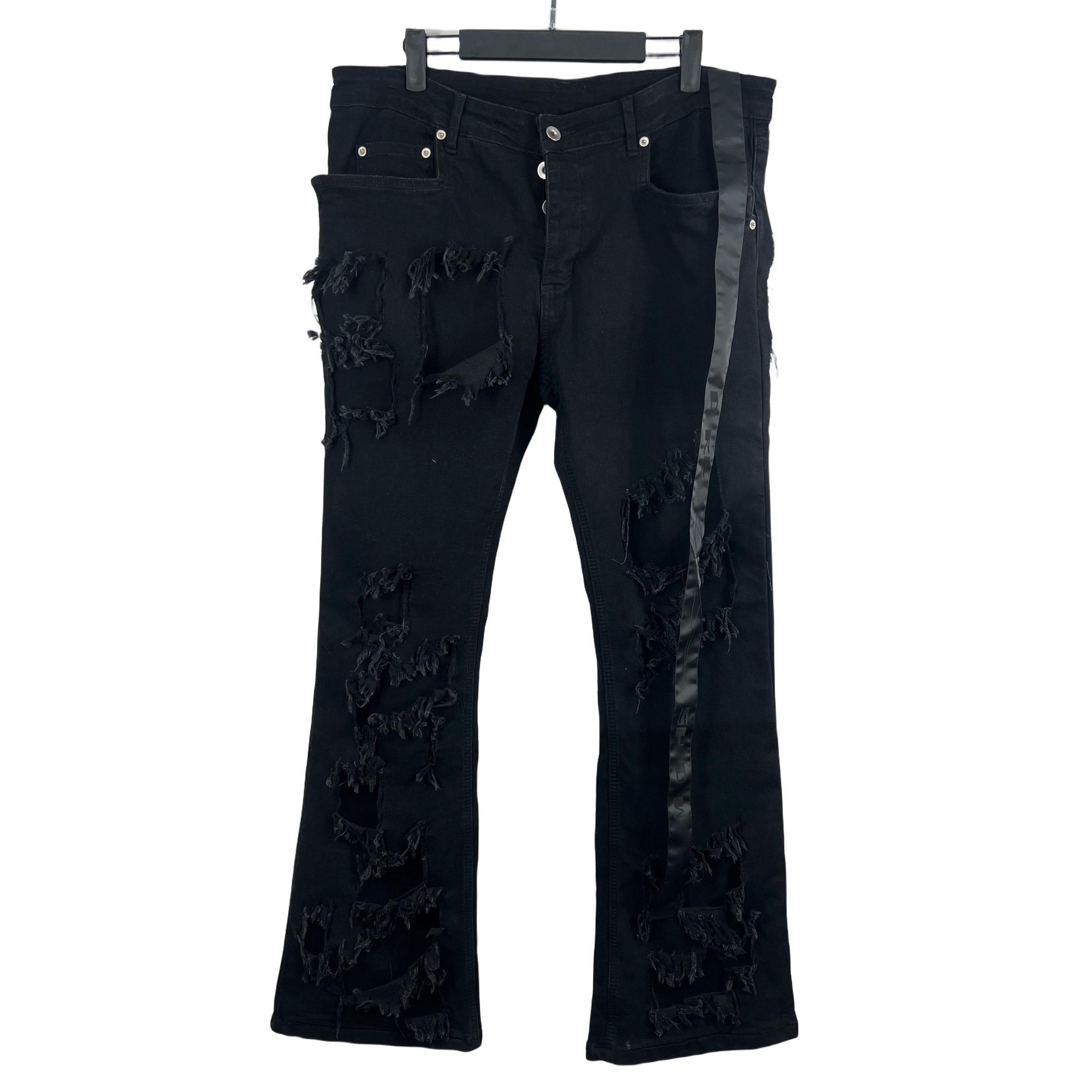 Rick Owens Detroit Cut Slim Jeans - FashionPlug