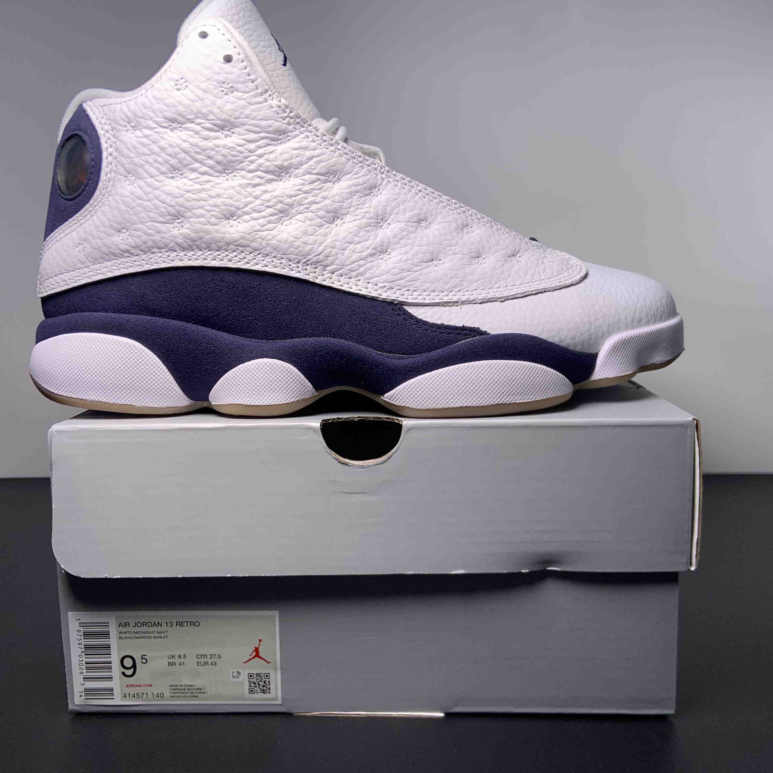 Air Jordan 13 “Midnight Navy Sneakers     414571-140 - FashionPlug