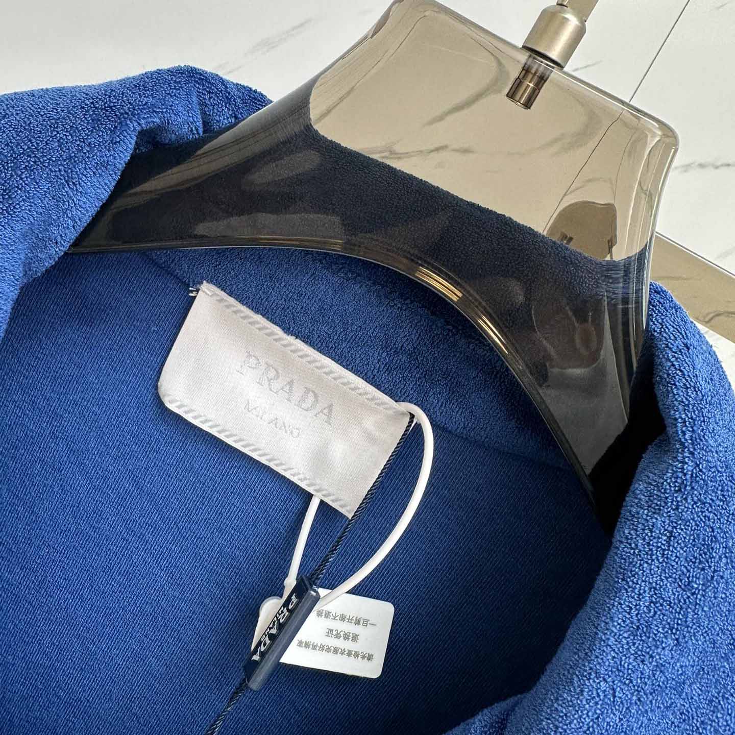 Prada Cotton Bowling Shirt & Shorts - FashionPlug