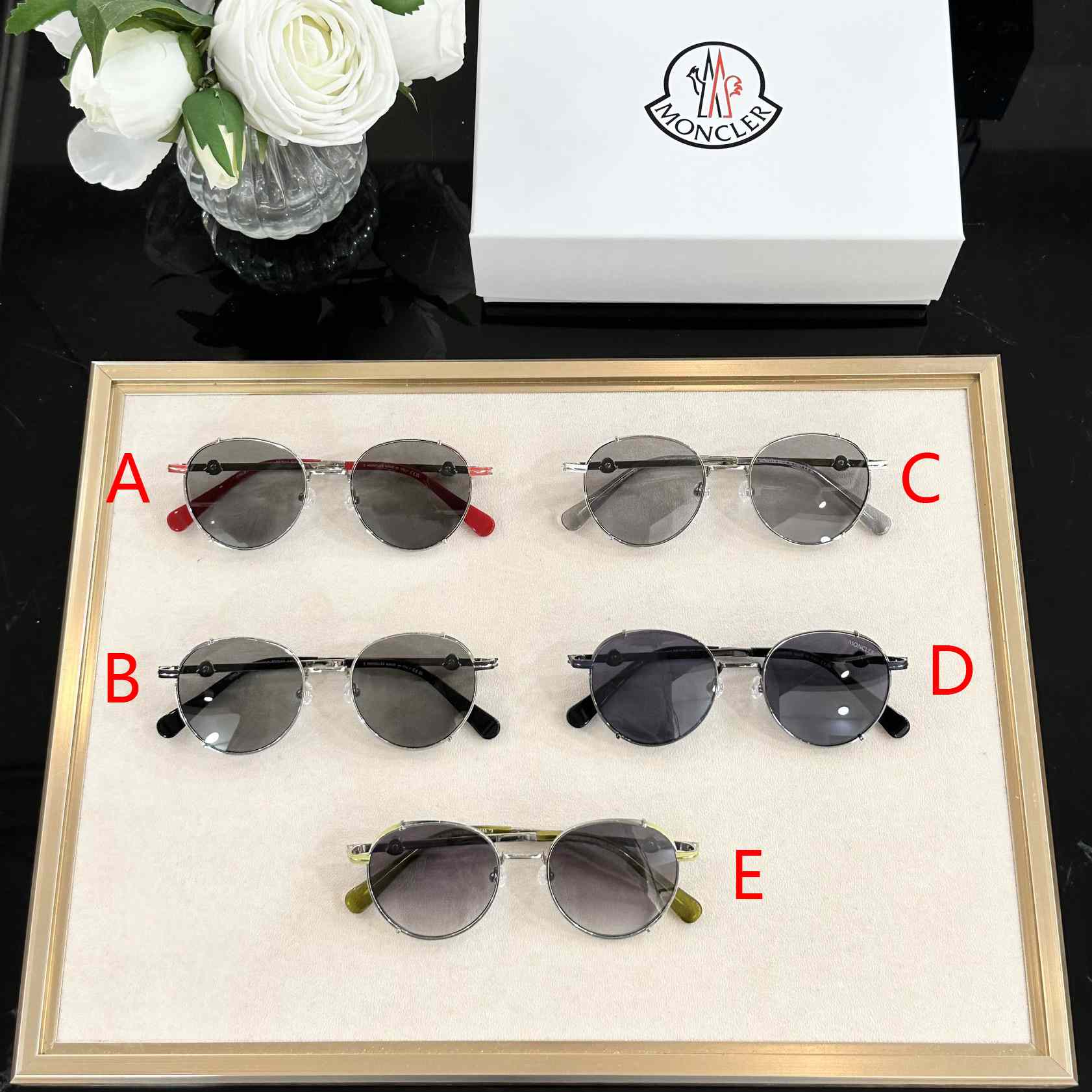 Moncler Owlet Round Sunglasses   ML0286 - FashionPlug