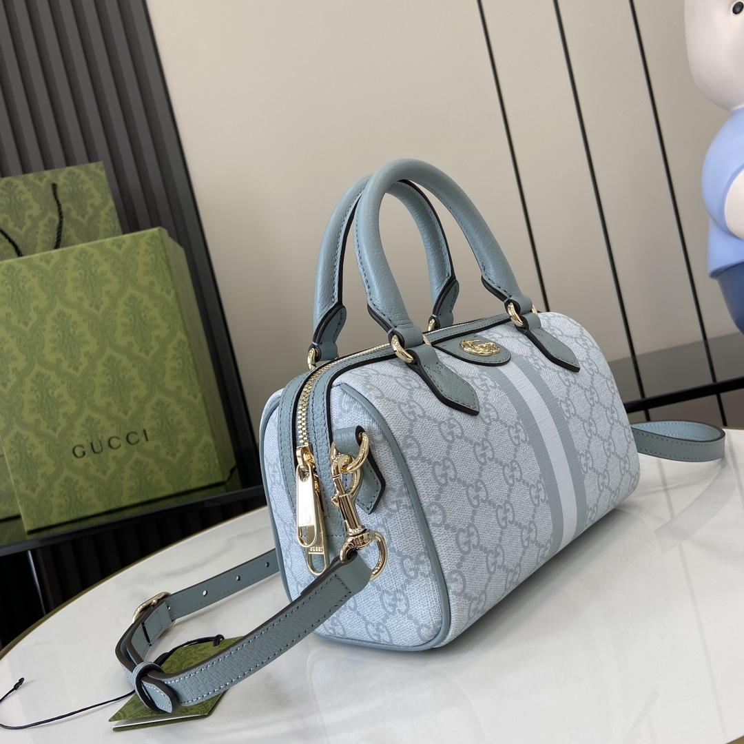 Gucci Ophidia GG Mini Top Handle Bag - FashionPlug