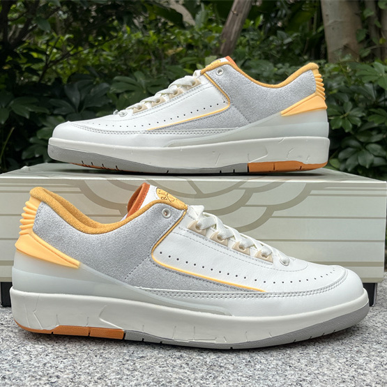 Air Jordan 2 Low “Melon Tint” Sneakers   DV9956-118 - FashionPlug