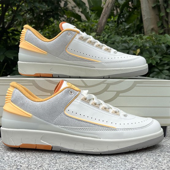 Air Jordan 2 Low “Melon Tint” Sneakers   DV9956-118 - FashionPlug