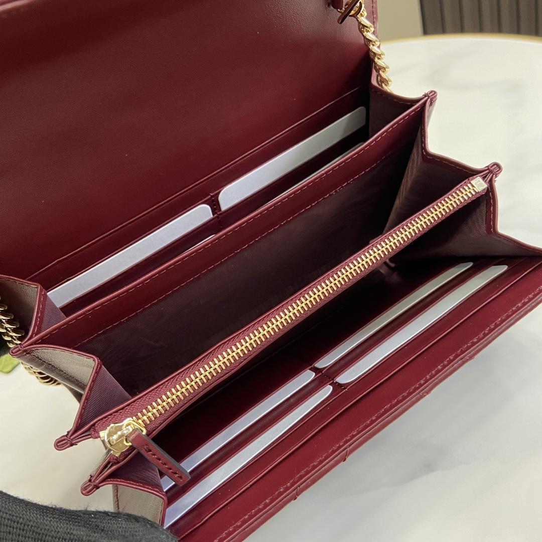 Gucci GG Marmont Super Mini Bag(20-13-6cm)   - FashionPlug
