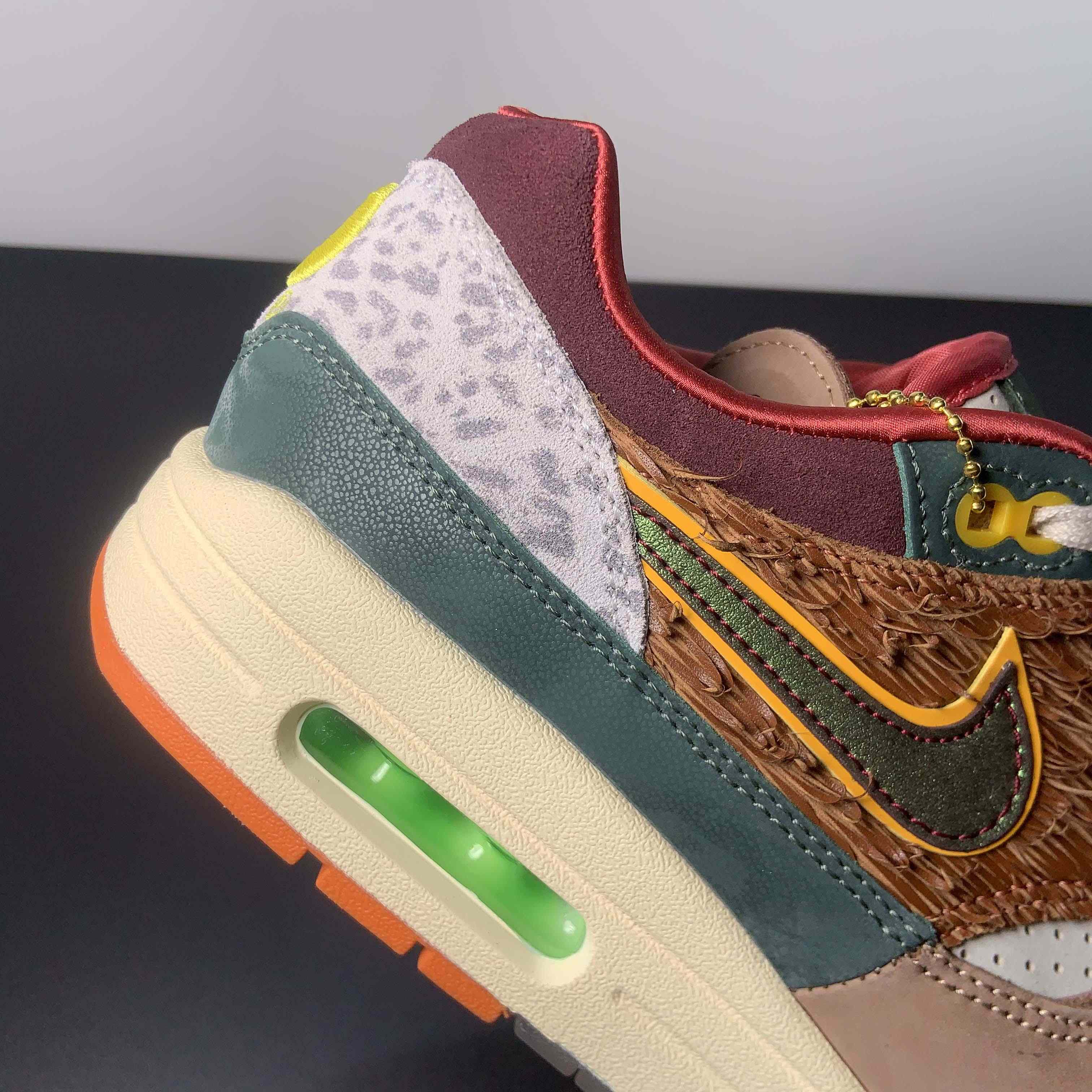 Division Street x Nike Air Max 1 Sneakers    HQ2639-100 - FashionPlug