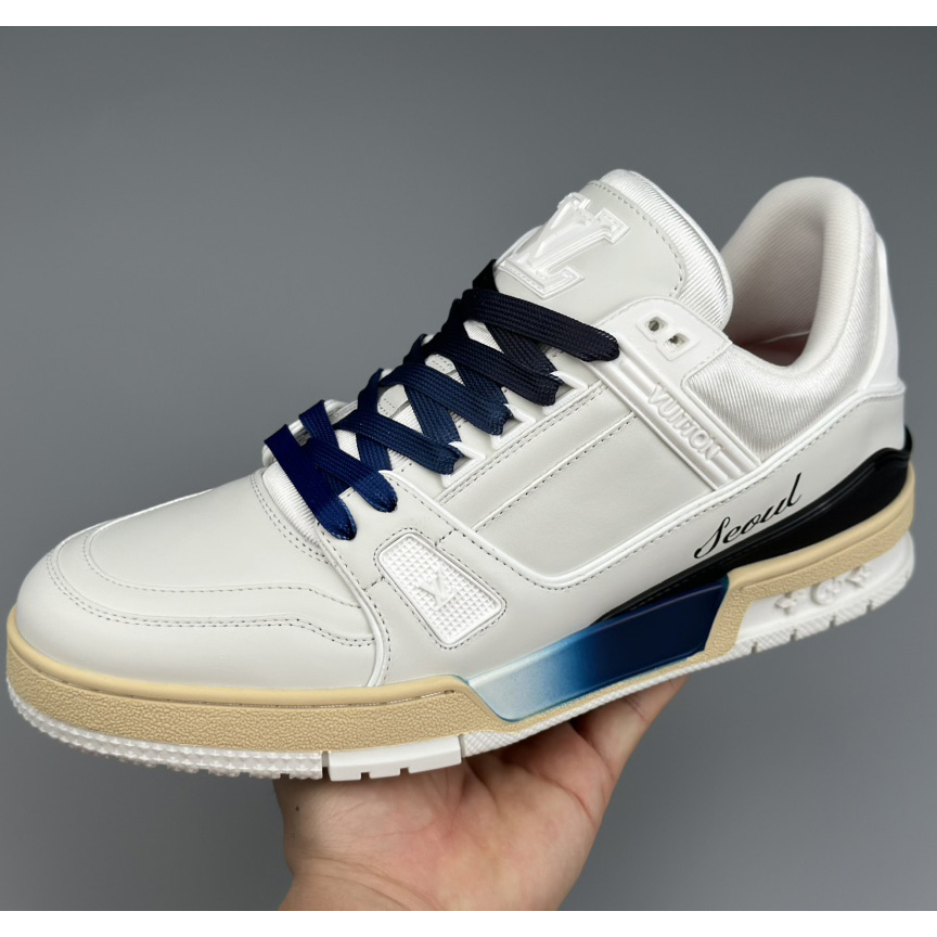 Louis Vuitton LV Trainer Sneaker       - FashionPlug